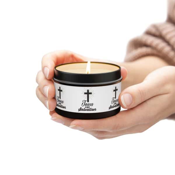 Tin Candles Jesus is My Salvation - Image 16