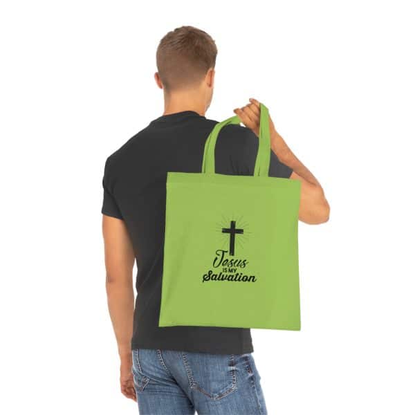 Cotton Tote Jesus is My Salvation - Image 20