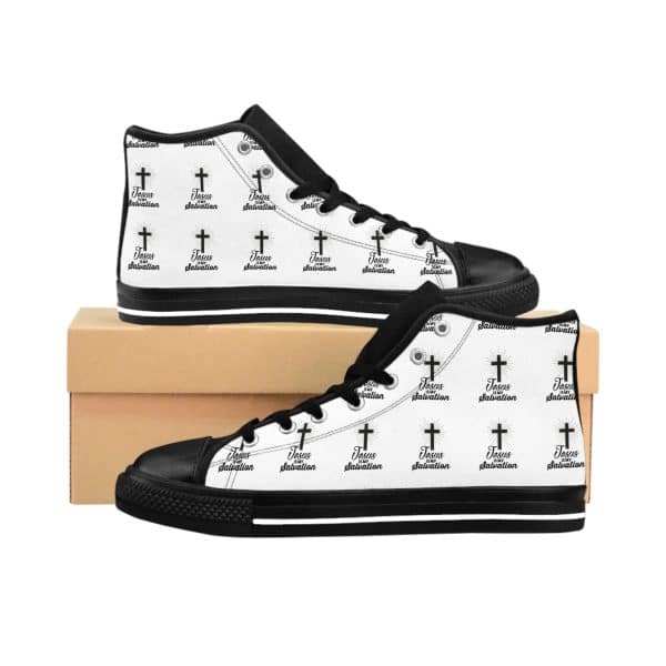 Men's Classic Sneakers Jesus is My Salvation - Image 2