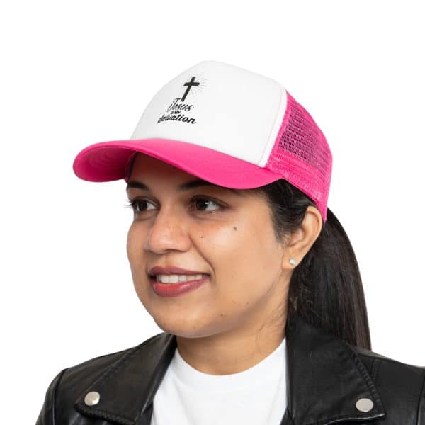 Mesh Cap Jesus is my Salvation - Image 15