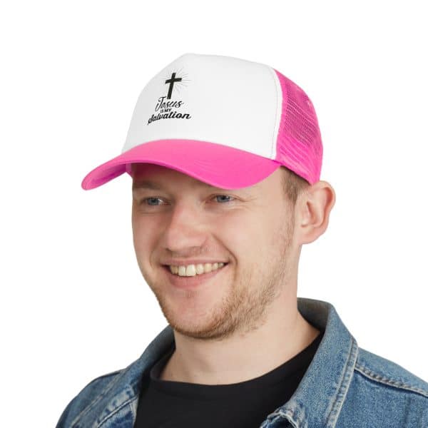 Mesh Cap Jesus is my Salvation - Image 14