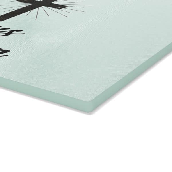 Glass Cutting Board Jesus is My Salvation - Image 3