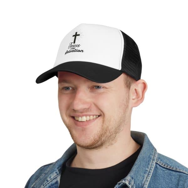 Mesh Cap Jesus is my Salvation - Image 4