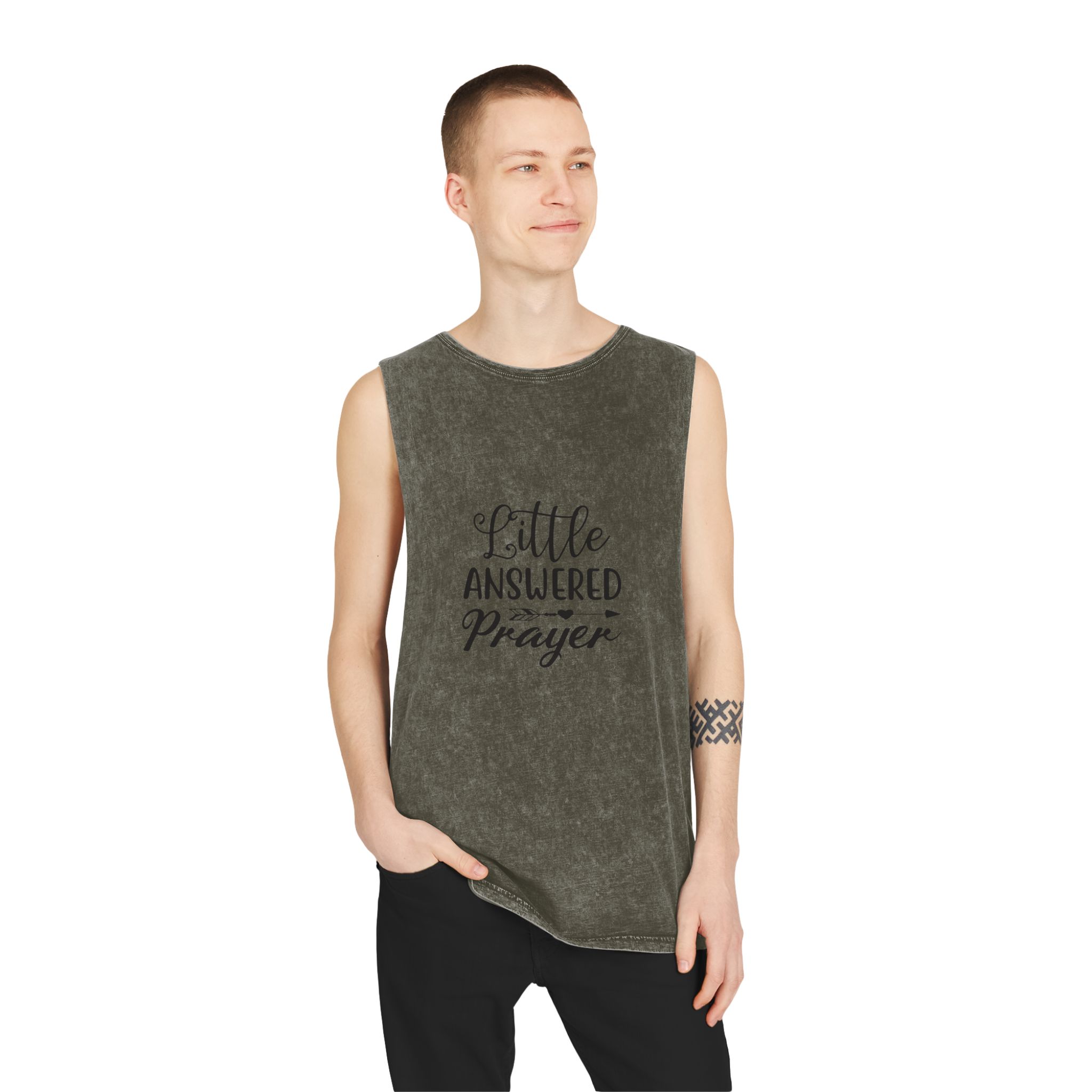 Baby Svg Design Cut Files Unisex Stonewash Tank Top - Image 7