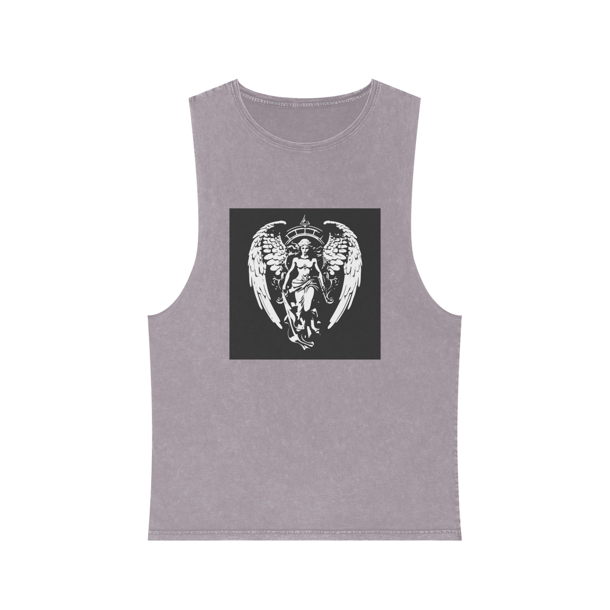 Angel of Jewels Unisex Stonewash Tank Top - Image 17